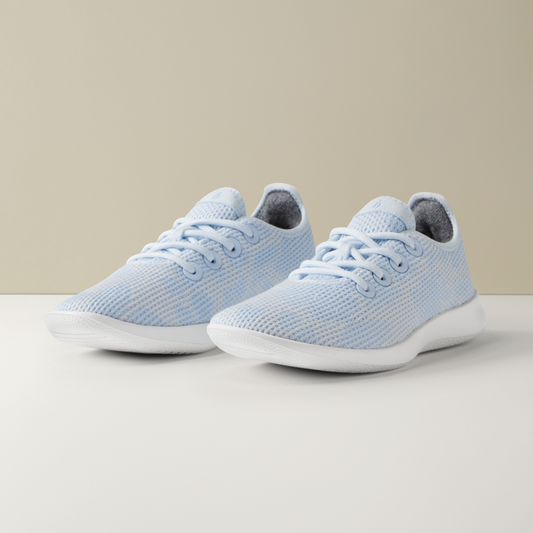 Women's Tree Runners - Flash Blue Floral (Blizzard Sole)